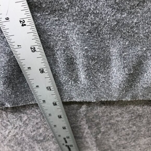 VTG Banana Republic Full Zip Sweater Mens M Gray Green Stripe Knit Cotton - Picture 8 of 8